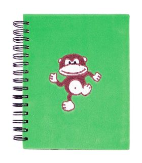 Obrázek z Notes semiš A5 opice 